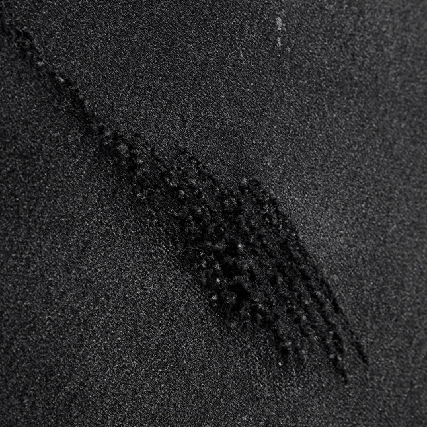 Black Frayed Hoodie image 9