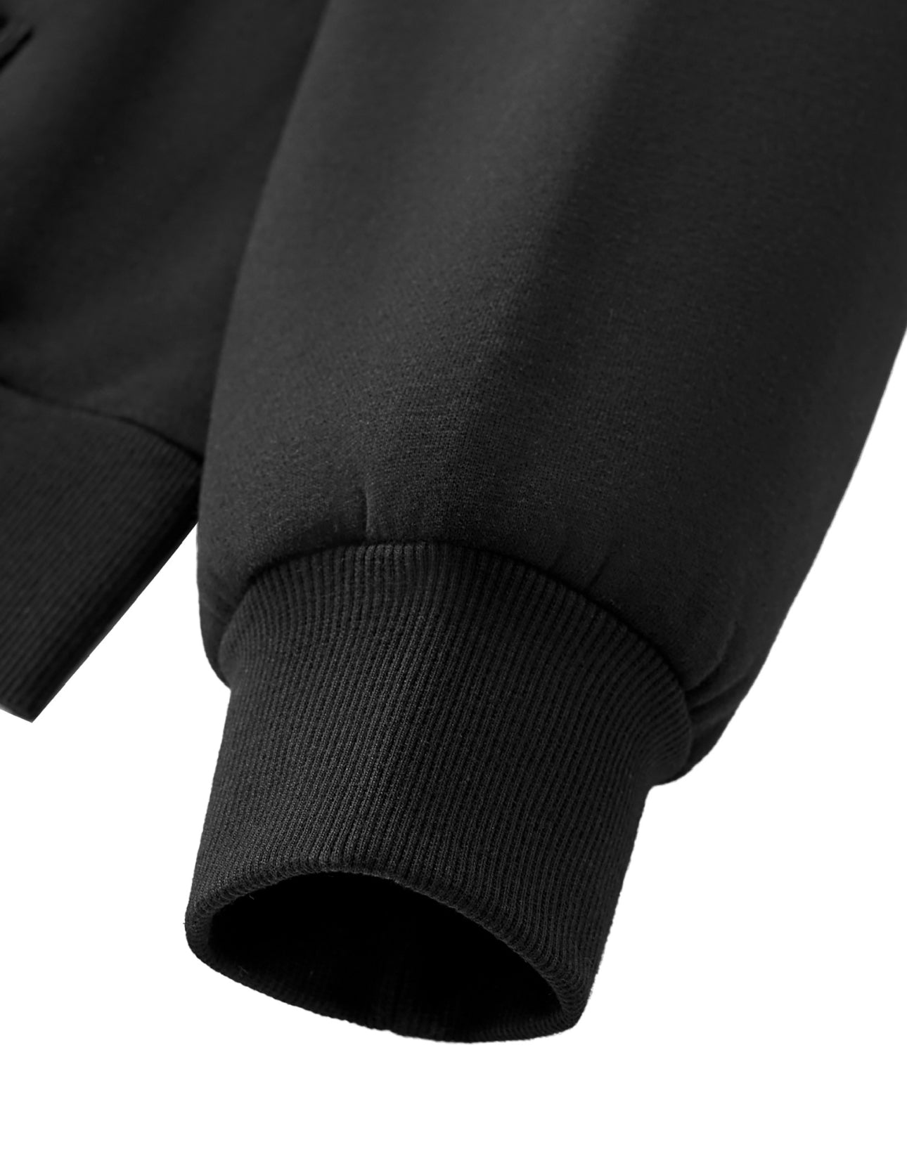 Black Chrome Full-Zip Hoodie
